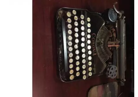 Antique Corona four typewriter